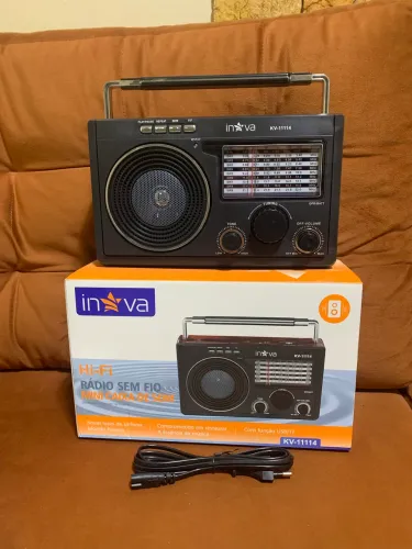 Rádio recarregável pega cartão de cabo USB ( Promoção só hoje )
