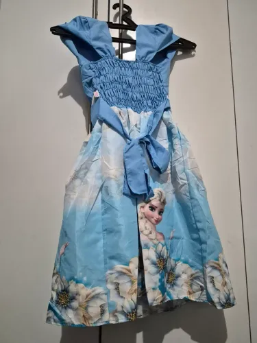 Vestido de festa Frozen 5 anos