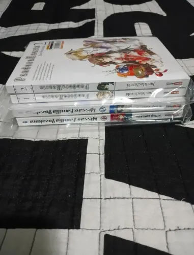 Kit Mangás, Figure, Capinhas e Canetas