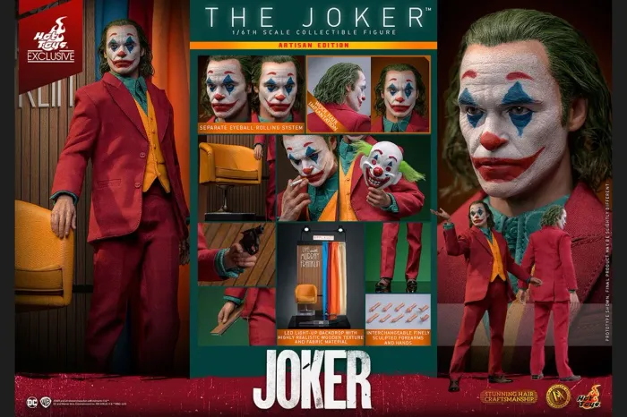 Hot toys joker joaquin phoenix artisan dx43 sp edition