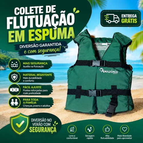 Colete de Flutuação para Rio e Piscina