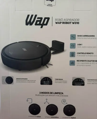 Robô aspirador WAP 3 am 1