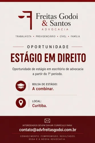 Estágio em Escritório de advocacia 