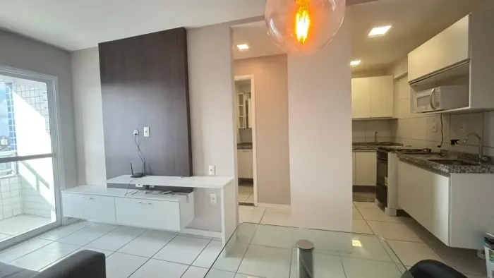 Oportunidade - Flat mobiliado de 34 m² disponível para locação e, Santo Amaro