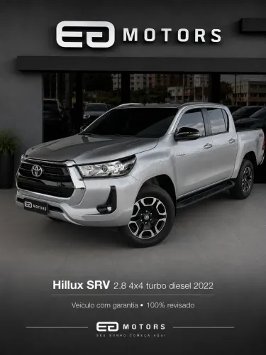 Toyota Hilux CD SRV 4X4 2.8 TDI Diesel Aut. 2022