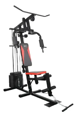 Estação De Musculação De 45kg Wct Fitness Cor da estrutura Preto Cor do estofamento Preto 