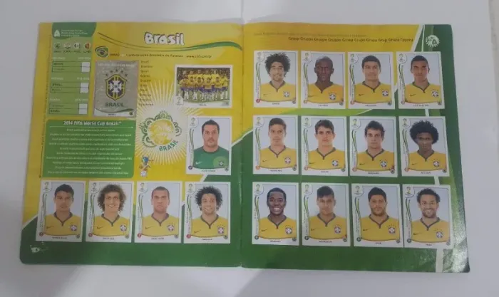 Álbum fifa World Cup 2014 completo