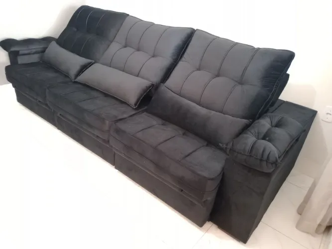 Promoção SOFÁ RETRÁTIL E RECLINÁVEL 2.90 Largura pagamento na entrega 