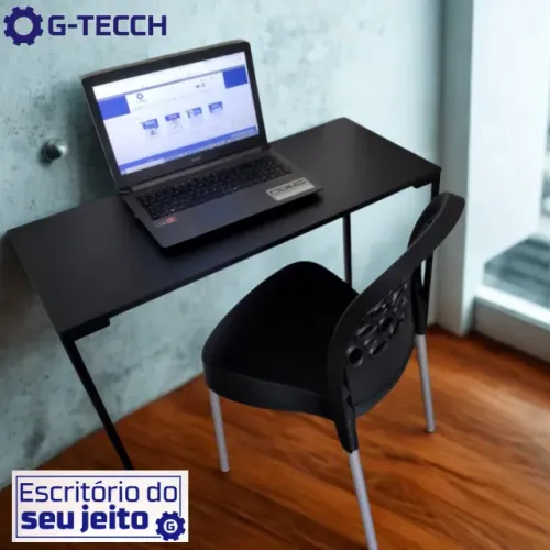 Mesa para Notebook NOVA Multiuso Estilo Industrial de Computador Estudo de Escritório Birô