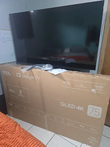 TV TCL 75 4K QLED 75P7K LANÇAMENTO