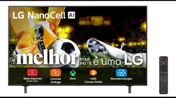 Smartv LG 50 polegadas nova lacrada 
