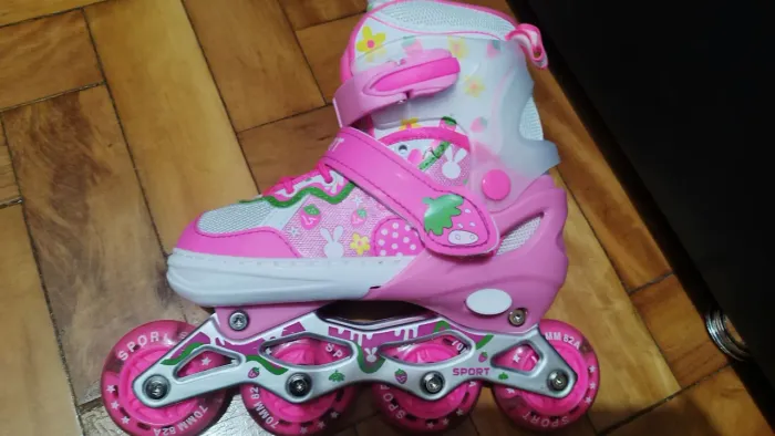 Patins seme novo infantil ajustável