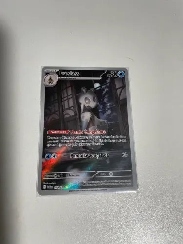 Carta Pokémon , froslass ilustração rara (em perfeito estado)
