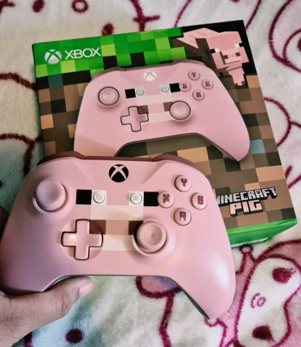 Controle Xbox edição limitada Minecraft PIG