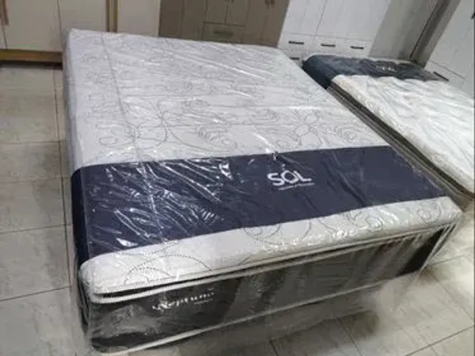 Conjunto Box de Casal 1,38x1,88x75cm - Entregamos!!