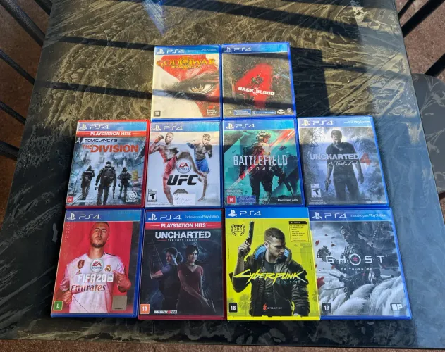 Lote jogos ps4 preço revenda