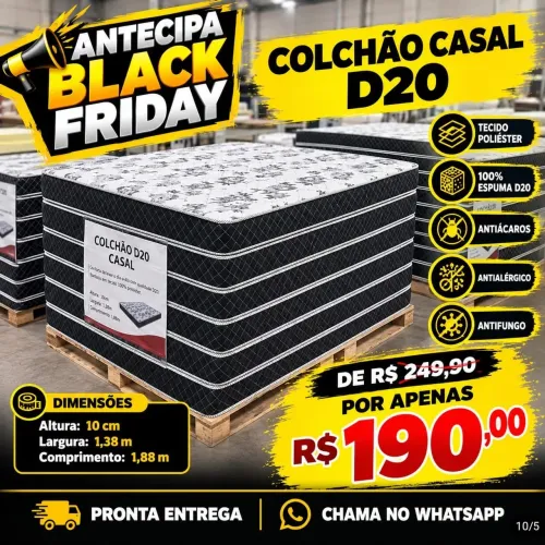 Colchão casal