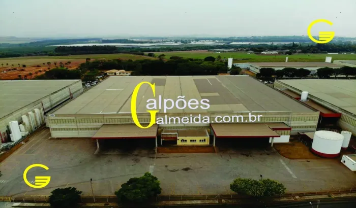 Pavilhão/Galpão para alugar no bairro Distrito Industrial - Santo Antônio de Posse/SP