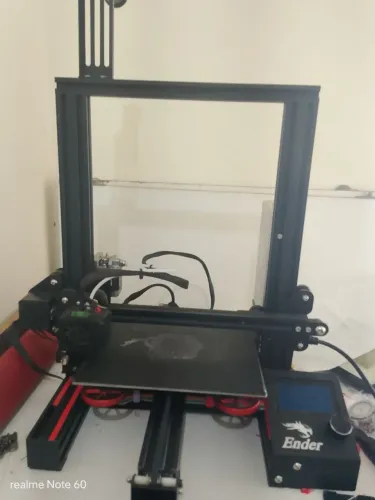Ender 3 pro, com upgrades