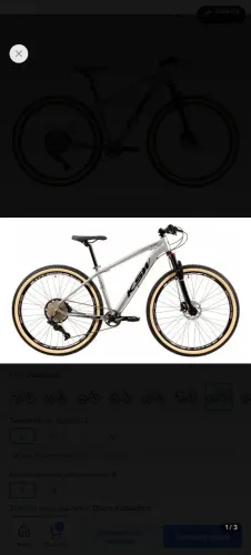 Bicicleta kSW Aro 29 Quadro 19 Freios Hidráulico