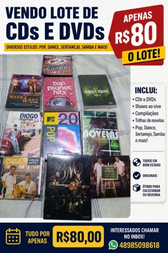 Álbuns de DVDs originais
