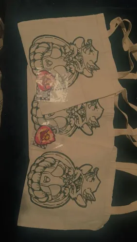 Ego bag - pintado a mão estampa de gato