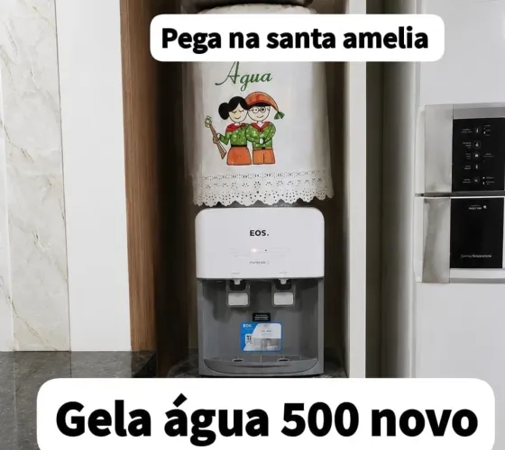 Vendo gela água novo 