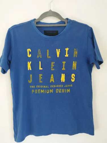 Camiseta masculina infantil Calvin Klein Tam10
