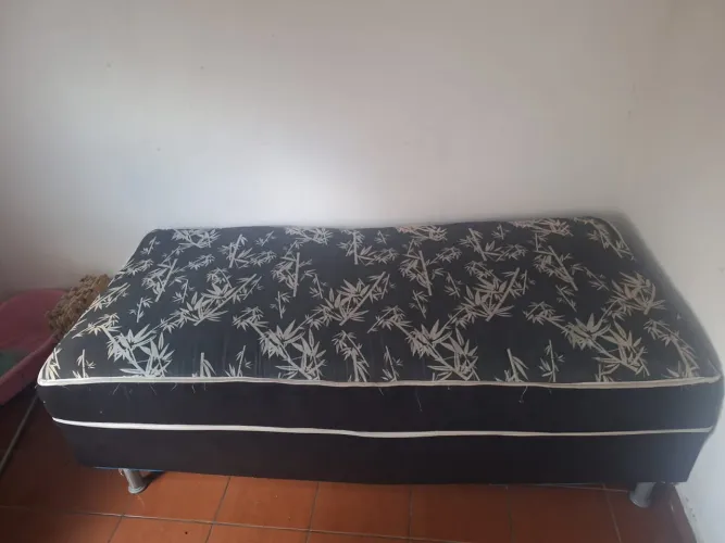 Como de solteiro com espuma 