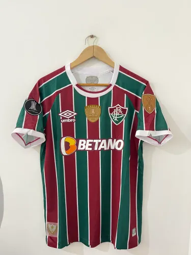 Camisa Fluminense 2023 libertadores completa leia o anúncio