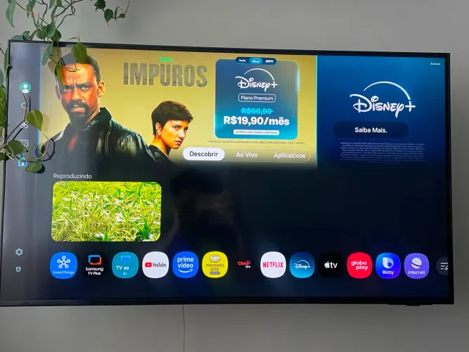 Smart TV Samsung 43? Crystal UHD 4K DU7700