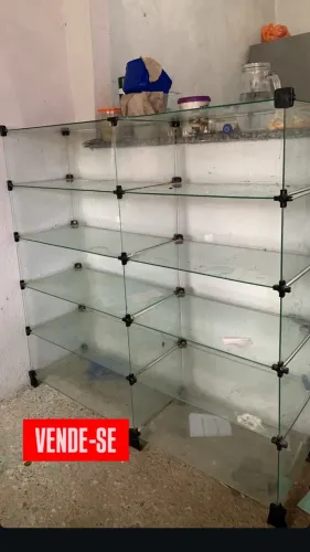 BALCÃO DE VIDRO 