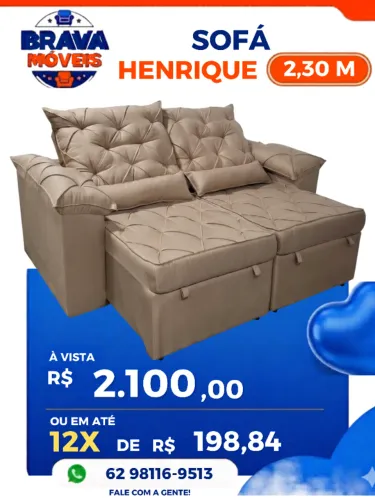 SOFÁ HENRIQUE 2.30