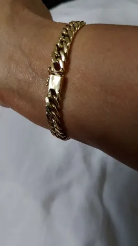 Pulseira de ouro 18 10 g de ouro joia antiga