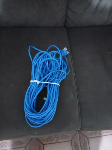 Cabo de rede azul de 20 metros