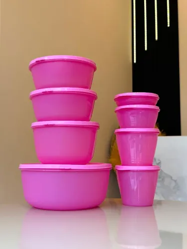 Kit de Tigelas Tupperware Linha Classic e Visual 