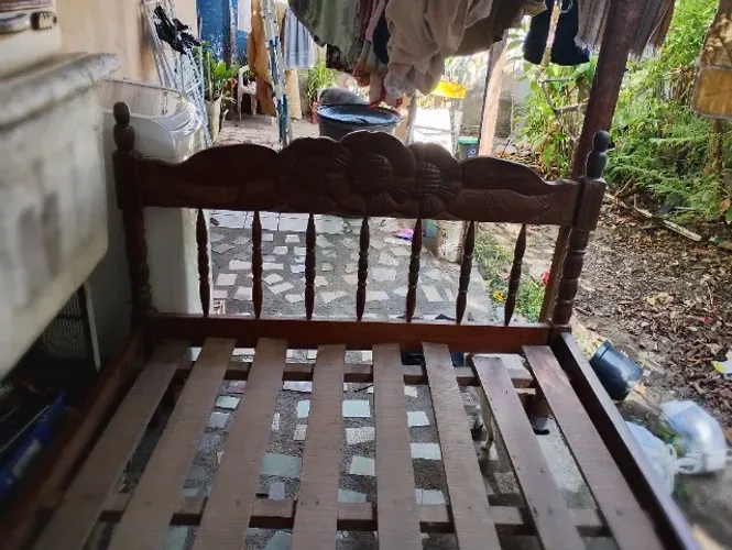 Cama de casal madeira