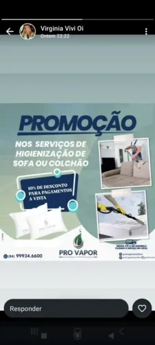 Especializada em Higienização