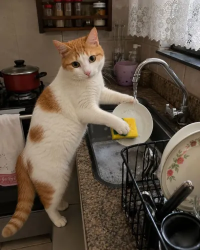 ADOÇÃO: Gatinha Companheira e Muito Dócil