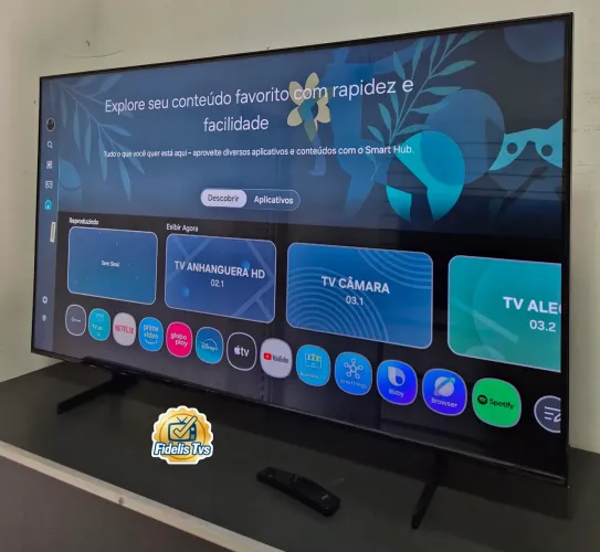 SAMSUNG 55 POLEGADAS SMART WIFI COMPLETA 4 K