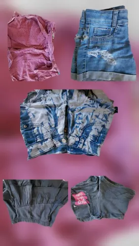Vendo lote de roupas semi novas tamanho 6