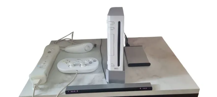 Nintendo Wii desbloqueado com hd com jogos de gamecube e Wii.