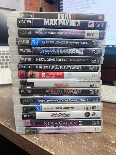 Jogos de PS3 - M, N O