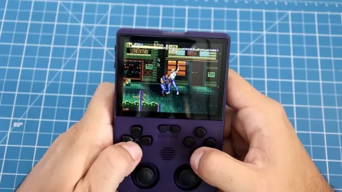 MIYOO TRIMUI R36S ANBERNIC - Vídeo Game Portátil XU10 64GB 6mil jogos