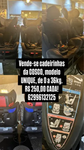 CADEIRINHAS DA COSCO