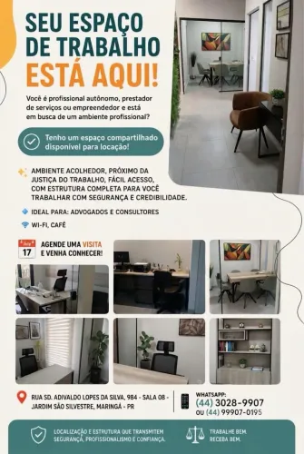 Espaço de Trabalho!
