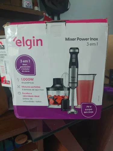 Mixer Elgin Power Inox 3 em 1 1000
