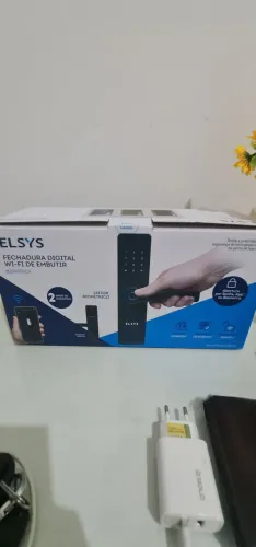Fechadura Digital wi-fi nova, com leitor Biométrico