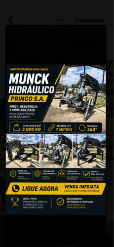 Munck para caminhão
