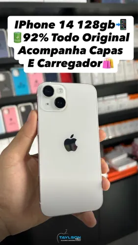 Iphone 14 128GB 92% Bateria Todo Original